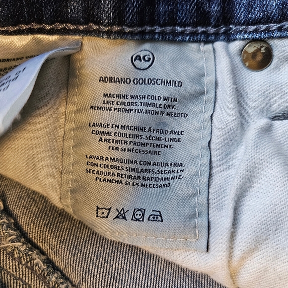 7. AG The Legging Ankle Distressed Skinny Jeans sz30R - Picture 6 of 15